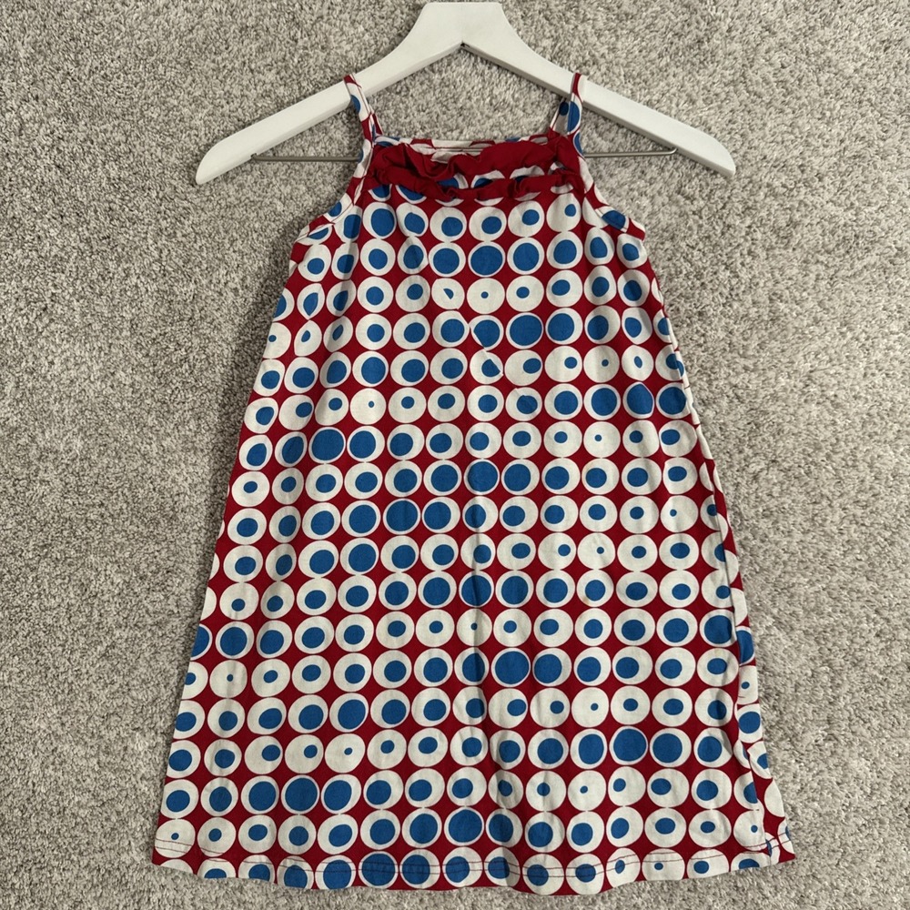 hanna andersson 120 6 girls polka dot dress